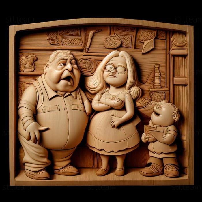 Characters st Gillian Russell Wilcox Family Guy